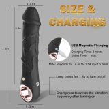 G Spot Dildo Vibrator - BGGOOD Adult Female Sex Toys with 10 Vibrations, Realistic Silicone Dildos Finger Vibrators for Multiple Stimulation, Clitoris Stimulator for Woman Sexual Pleasure(Light purple)