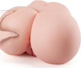11LB Realistic Male Masturbator with Virgin Vagina and Anal, Life-Sized Pussy Ass Masturbator Sex Toys for Men Masturbation, Realistic Stroker with 2 Hole for Man Orgasm (Flesh)