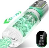 Automatic Male Masturbator Penis Pump, Male Sex Toys for Men Sex Toy Adult Toys Pocket Pussy Male Stroker Male Masturbators with 3 Pump & 7 Thrusting Rotating Vibrating Sucking Sex Games