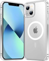 Temdan for iPhone 16 Pro Case Clear, [Compatible with Magsafe] Shockproof Slim Megnetic Phone Case for iPhone 16 Pro, Transparent