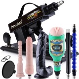 AUXFUN Sex Machine Automatic Love Machine,Thrusting Fuck Machine with 3XLR Connector Juguetes Sexuales Hands Free,Sex Toys Couple Adult Toys for Men&Women with 6 attachments