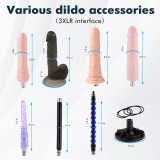 AUXFUN Sex Machine Automatic Love Machine,Thrusting Fuck Machine with 3XLR Connector Juguetes Sexuales Hands Free,Sex Toys Couple Adult Toys for Men&Women with 6 attachments