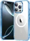 Temdan for iPhone 16 Pro Case Clear, [Compatible with Magsafe] Shockproof Slim Megnetic Phone Case for iPhone 16 Pro, Transparent