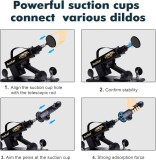 AUXFUN Sex Machine Automatic Love Machine,Thrusting Fuck Machine with 3XLR Connector Juguetes Sexuales Hands Free,Sex Toys Couple Adult Toys for Men&Women with 6 attachments