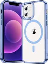 Temdan for iPhone 16 Pro Case Clear, [Compatible with Magsafe] Shockproof Slim Megnetic Phone Case for iPhone 16 Pro, Transparent