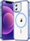 Temdan for iPhone 16 Pro Case Clear, [Compatible with Magsafe] Shockproof Slim Megnetic Phone Case for iPhone 16 Pro, Transparent