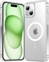 Temdan for iPhone 16 Pro Case Clear, [Compatible with Magsafe] Shockproof Slim Megnetic Phone Case for iPhone 16 Pro, Transparent