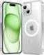 Temdan for iPhone 16 Pro Case Clear, [Compatible with Magsafe] Shockproof Slim Megnetic Phone Case for iPhone 16 Pro, Transparent