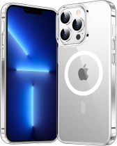 Temdan for iPhone 16 Pro Case Clear, [Compatible with Magsafe] Shockproof Slim Megnetic Phone Case for iPhone 16 Pro, Transparent