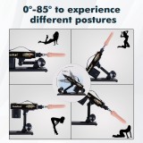 AUXFUN Sex Machine Automatic Love Machine,Thrusting Fuck Machine with 3XLR Connector Juguetes Sexuales Hands Free,Sex Toys Couple Adult Toys for Men&Women with 6 attachments