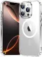 Temdan for iPhone 16 Pro Case Clear, [Compatible with Magsafe] Shockproof Slim Megnetic Phone Case for iPhone 16 Pro, Transparent