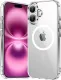 Temdan for iPhone 16 Pro Case Clear, [Compatible with Magsafe] Shockproof Slim Megnetic Phone Case for iPhone 16 Pro, Transparent