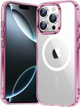 Temdan for iPhone 16 Pro Case Clear, [Compatible with Magsafe] Shockproof Slim Megnetic Phone Case for iPhone 16 Pro, Transparent