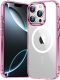 Temdan for iPhone 16 Pro Case Clear, [Compatible with Magsafe] Shockproof Slim Megnetic Phone Case for iPhone 16 Pro, Transparent
