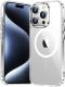 Temdan for iPhone 16 Pro Case Clear, [Compatible with Magsafe] Shockproof Slim Megnetic Phone Case for iPhone 16 Pro, Transparent