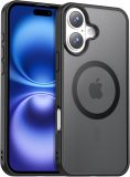 Temdan for iPhone 16 Pro Case Clear, [Compatible with Magsafe] Shockproof Slim Megnetic Phone Case for iPhone 16 Pro, Transparent