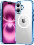 Temdan for iPhone 16 Pro Case Clear, [Compatible with Magsafe] Shockproof Slim Megnetic Phone Case for iPhone 16 Pro, Transparent