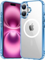 Temdan for iPhone 16 Pro Case Clear, [Compatible with Magsafe] Shockproof Slim Megnetic Phone Case for iPhone 16 Pro, Transparent