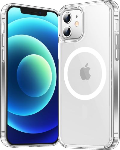 Temdan for iPhone 16 Pro Case Clear, [Compatible with Magsafe] Shockproof Slim Megnetic Phone Case for iPhone 16 Pro, Transparent