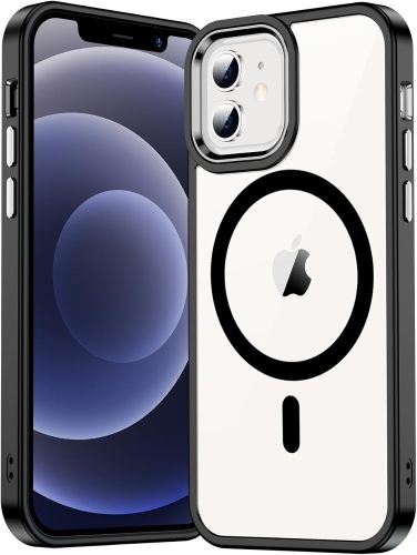 Temdan for iPhone 16 Pro Case Clear, [Compatible with Magsafe] Shockproof Slim Megnetic Phone Case for iPhone 16 Pro, Transparent