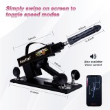 AUXFUN Sex Machine Automatic Love Machine,Thrusting Fuck Machine with 3XLR Connector Juguetes Sexuales Hands Free,Sex Toys Couple Adult Toys for Men&Women with 6 attachments