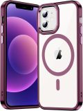 Temdan for iPhone 16 Pro Case Clear, [Compatible with Magsafe] Shockproof Slim Megnetic Phone Case for iPhone 16 Pro, Transparent