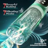 Automatic Male Masturbator Penis Pump, Male Sex Toys for Men Sex Toy Adult Toys Pocket Pussy Male Stroker Male Masturbators with 3 Pump & 7 Thrusting Rotating Vibrating Sucking Sex Games