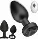 Anal Plug Sex Toys Vibrator- 3PCS Silicone Anal Toys Butt Plug Training Kit with Remote Control 10 Frequency Vibration, Vibrating Anal Plug and Prostate Massager, Adult Sex Toys and Games