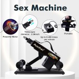 AUXFUN Sex Machine Automatic Love Machine,Thrusting Fuck Machine with 3XLR Connector Juguetes Sexuales Hands Free,Sex Toys Couple Adult Toys for Men&Women with 6 attachments
