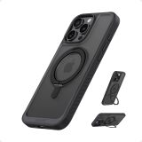 Anker Ultra Magnetic for iPhone 16 Pro Case with Sturdy 360° Ring Stand, Military-Grade Shockproof iPhone 16 Pro Kickstand Compatible with MagSafe(Black)