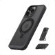 Anker Ultra Magnetic for iPhone 16 Pro Case with Sturdy 360° Ring Stand, Military-Grade Shockproof iPhone 16 Pro Kickstand Compatible with MagSafe(Black)