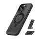 Anker Ultra Magnetic for iPhone 16 Pro Case with Sturdy 360° Ring Stand, Military-Grade Shockproof iPhone 16 Pro Kickstand Compatible with MagSafe(Black)