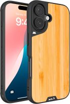 Mous for iPhone 16 Pro Case MagSafe Compatible - Limitless 6.0 - Walnut - Protective Shockproof Phone Cover