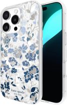 kate spade new york iPhone 16 Pro Case - Compatible with MagSafe - Designer Phone Case - Chunky Glitter Iridescent