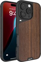 Mous for iPhone 16 Pro Case MagSafe Compatible - Limitless 6.0 - Walnut - Protective Shockproof Phone Cover
