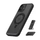 Anker Ultra Magnetic for iPhone 16 Pro Case with Sturdy 360° Ring Stand, Military-Grade Shockproof iPhone 16 Pro Kickstand Compatible with MagSafe(Black)
