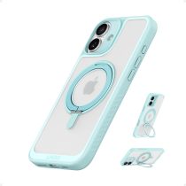 Anker Ultra Magnetic for iPhone 16 Pro Case with Sturdy 360° Ring Stand, Military-Grade Shockproof iPhone 16 Pro Kickstand Compatible with MagSafe(Black)