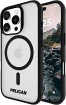 Pelican Ranger iPhone 16 Pro Case [Compatible with MagSafe] Rugged Magnetic Phone Case with 12ft Military-Grade Drop Protection - Heavy Duty Phone Cover for iPhone 16 Pro - Frosted Clear