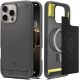 Spigen Rugged Armor MagFit Designed for iPhone 16 Pro Case [Military-Grade Protection] Compatible with MagSafe - Matte Black