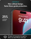 Mous for iPhone 16 Pro Case MagSafe Compatible - Limitless 6.0 - Walnut - Protective Shockproof Phone Cover