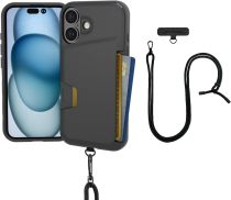 Smartish® iPhone 16 Pro Wallet Case - Wallet Slayer Vol. 1 [Slim + Protective] Credit Card Holder - Drop Tested Hidden Flip Card Slot Cover Compatible with Apple iPhone 16 Pro - Blues on The Green