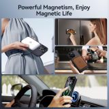 CASEKOO Designed for iPhone 16 Pro Case with Magnetic Invisible Stand [Military Drop Protection] [Compatible with MagSafe] Shockproof Slim Matte Translucent for iPhone 16 Pro Case 6.3 Inch 2024, Black