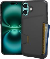 Smartish® iPhone 16 Pro Wallet Case - Wallet Slayer Vol. 1 [Slim + Protective] Credit Card Holder - Drop Tested Hidden Flip Card Slot Cover Compatible with Apple iPhone 16 Pro - Blues on The Green
