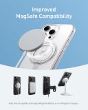 Anker Ultra Magnetic for iPhone 16 Pro Case with Sturdy 360° Ring Stand, Military-Grade Shockproof iPhone 16 Pro Kickstand Compatible with MagSafe(Black)
