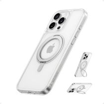 Anker Ultra Magnetic for iPhone 16 Pro Case with Sturdy 360° Ring Stand, Military-Grade Shockproof iPhone 16 Pro Kickstand Compatible with MagSafe(Black)