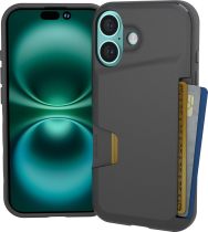 Smartish® iPhone 16 Pro Wallet Case - Wallet Slayer Vol. 1 [Slim + Protective] Credit Card Holder - Drop Tested Hidden Flip Card Slot Cover Compatible with Apple iPhone 16 Pro - Blues on The Green