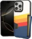 Smartish® iPhone 16 Pro Wallet Case - Wallet Slayer Vol. 1 [Slim + Protective] Credit Card Holder - Drop Tested Hidden Flip Card Slot Cover Compatible with Apple iPhone 16 Pro - Blues on The Green