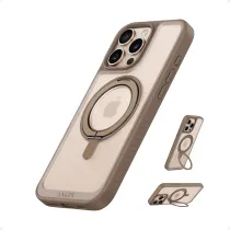 Anker Ultra Magnetic for iPhone 16 Pro Case with Sturdy 360° Ring Stand, Military-Grade Shockproof iPhone 16 Pro Kickstand Compatible with MagSafe(Black)