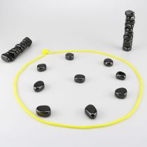 Magnetic Chess Game, Magnetic Chess Game with Stones, Magnetic Chess Game with Rocks, Magnet Game with String, Magnet Chess Game, Puzzle Strategy Games for Kids and Adults