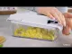Fullstar Vegetable Chopper - Food Chopper - Onion Chopper - Vegetable Slicer & Spiralizer - Veggie Chopper with Container - Kitchen Gadgets - Home Essentials - Kitchen Accessories (4 in 1, White)